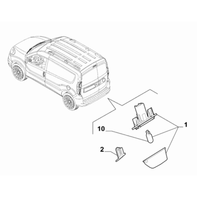 FIAT Doblo 2023-Present Outer Lighting Bulb