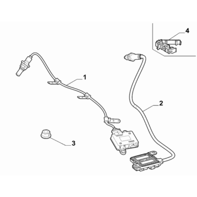 FIAT Fiorino 2022-Present Anti-Pollution System Sensor