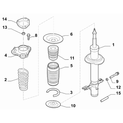 FIAT Ducato 2021-Present Front Suspension Shock Absorber