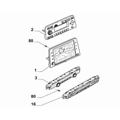 FIAT Doblo 2023-Present Car Radio Devices Control