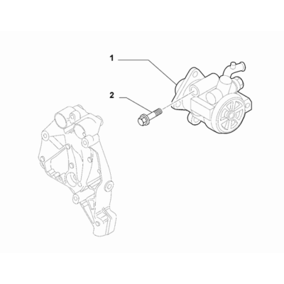 FIAT Doblo 2011-2022 Power Steering Pump Remanufactured Power Steering Pump