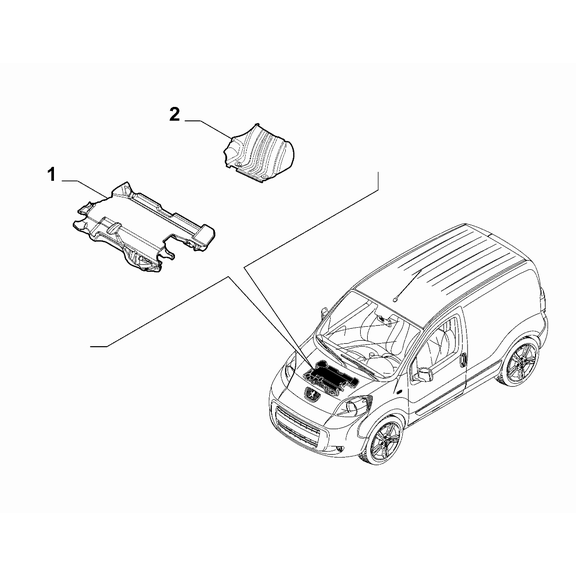 FIAT Fiorino 2022-Present Frame Guards Protection
