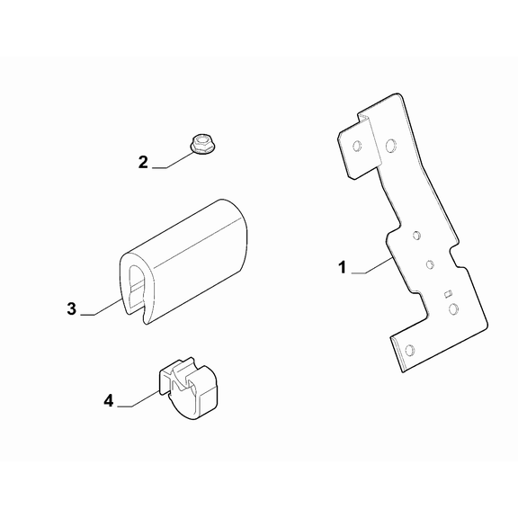 FIAT Fiorino 2022-Present Cable Set Fixings Seal Gasket