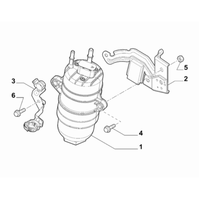 FIAT Ducato 2021-Present Pre-Filter Bracket