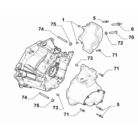 FIAT Doblo 2023-Present Transmission Case And Covers Nut