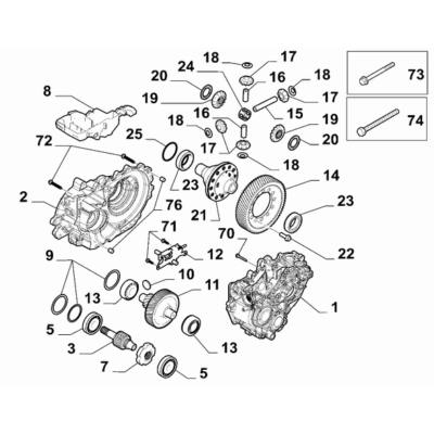 FIAT Doblo 2023-Present Automatic Gears Ring Gear