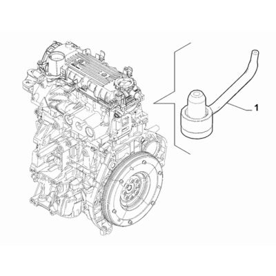 FIAT 500 2016-Present Lubrication System Jet