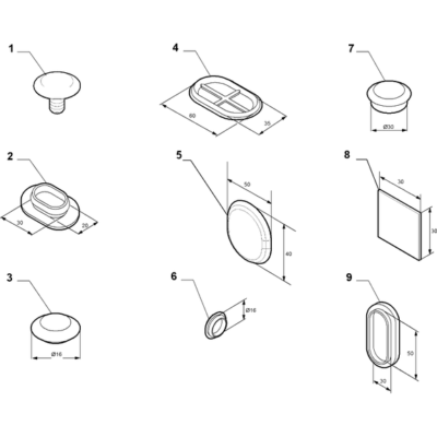 FIAT 500 2016-Present Insulation And Padding Plug