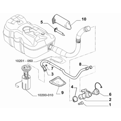 FIAT Ducato 2006-2020 Fuel Tank Plug