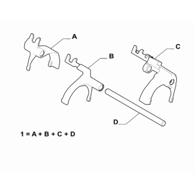 FIAT Doblo 2023-Present Transmission Inner Controls Kit