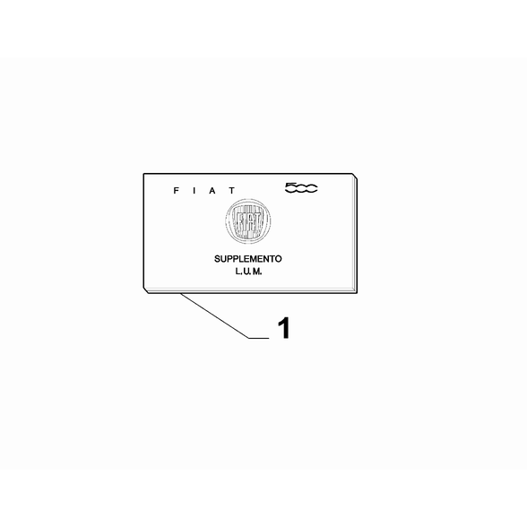 FIAT 500e 2013-Present Board Documentation Supplement