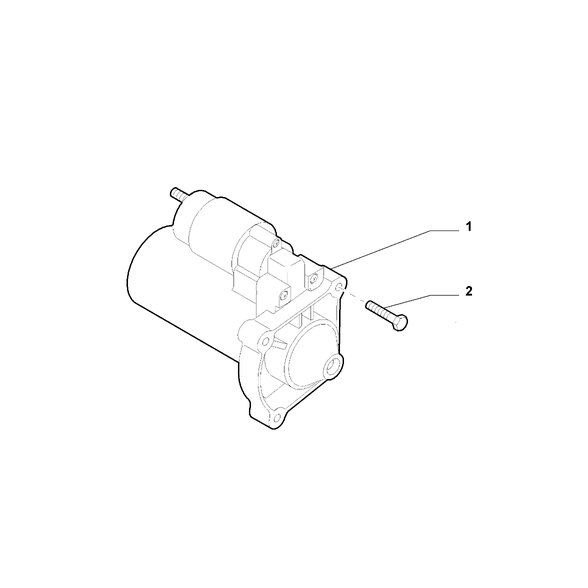FIAT Doblo 2011-2022 Engine Starting Equipment Screw