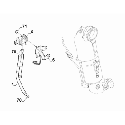 FIAT 600 2023-Present Anti-Pollution System Support