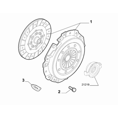 FIAT Doblo 2011-2022 Clutch Remanufactured Clutch Kits