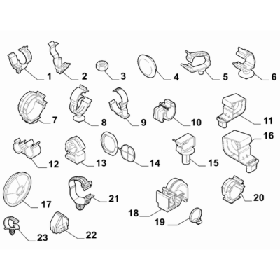 FIAT Ducato 2021-Present Cable Set Fixings Clip