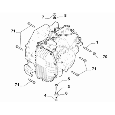 FIAT Doblo 2023-Present Automatic Gears Seal Gasket