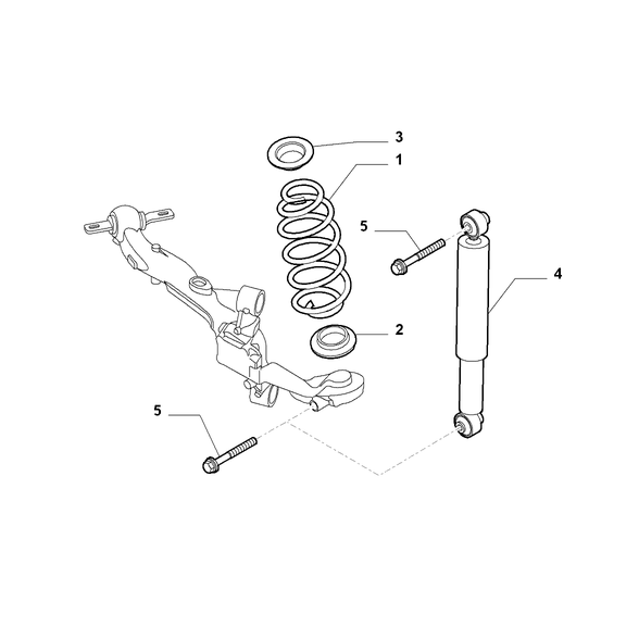 FIAT Doblo 2011-2022 Rear Suspension Ring