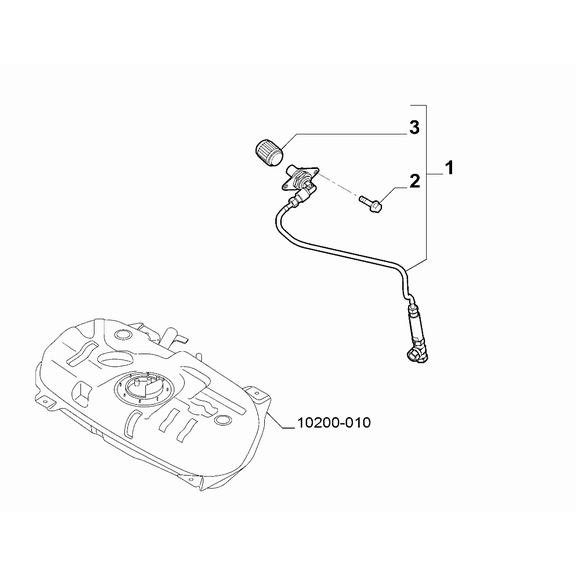 FIAT Fiorino 2007-2021 Fuel Tank Screw