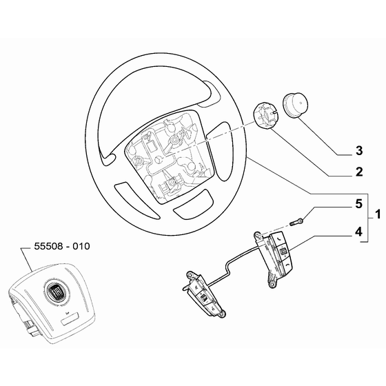 FIAT Ducato 2006-2020 Steering Gear Nut