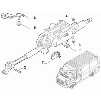 FIAT Ducato 2021-Present Steering Gear Nut