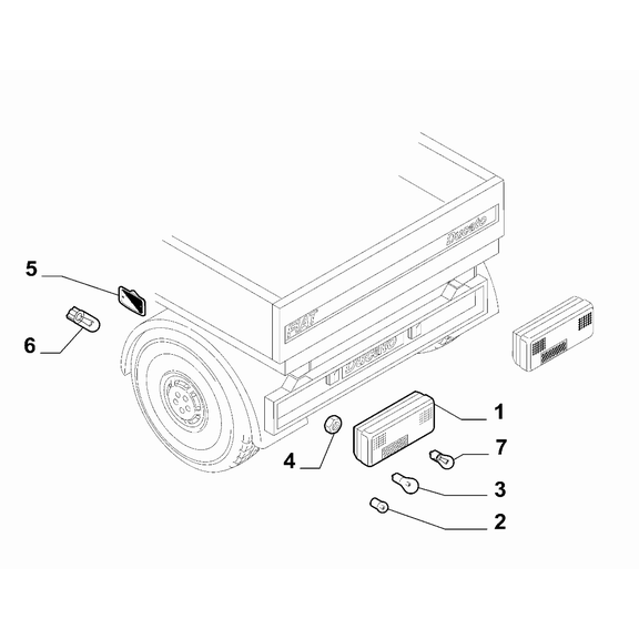 FIAT Ducato 2021-Present Outer Lighting Bulb
