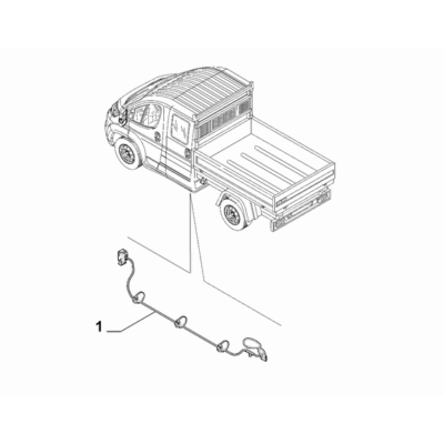 FIAT Ducato 2021-Present Additional Cables Assemblage Cable Harness