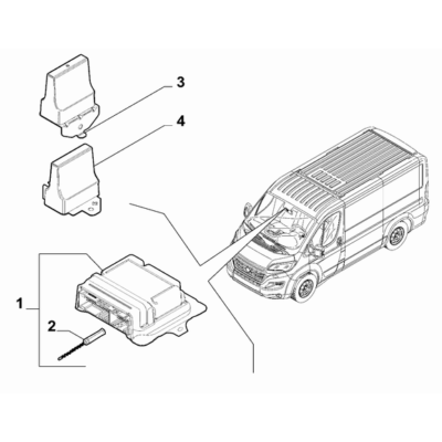 FIAT Ducato 2021-Present Infotainment Devices Battery