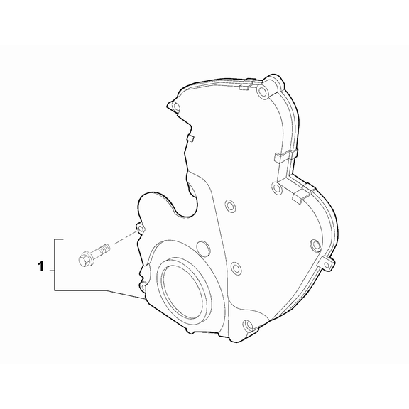 FIAT Ducato 2006-2020 Camshaft Drive Cover