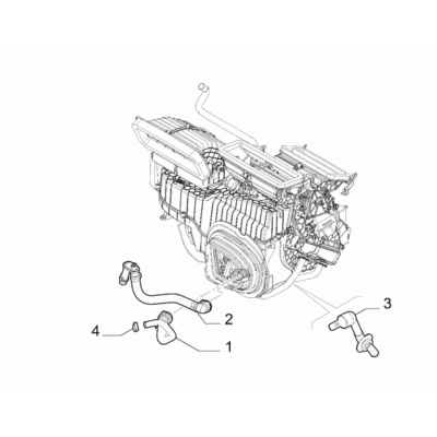FIAT 500L 2012-2022 Ventilation And Heating Collar