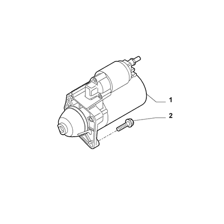 FIAT 500L 2012-2022 Engine Starting Equipment Screw