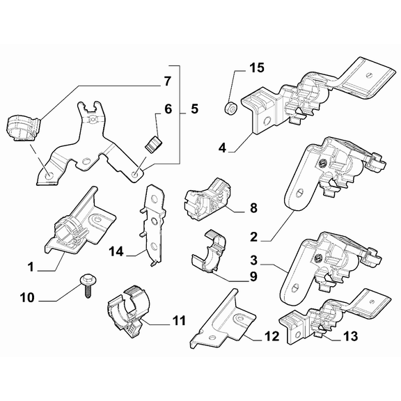 FIAT Ducato 2006-2020 Power Steering Hydraulic System Screw And Washerassy