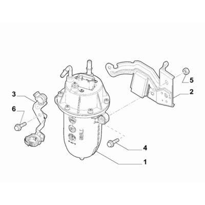 FIAT Ducato 2006-2020 Pre-Filter Bracket