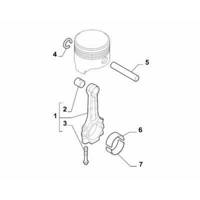 FIAT Ducato 2021-Present Connecting Rods And Pistons Big End Shells
