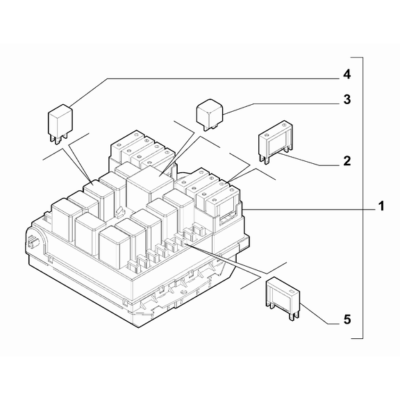 FIAT Ducato 2006-2020 Interconnection And Remote Control Switch Relay