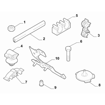 FIAT Fiorino 2022-Present Cable Set Fixings Screw