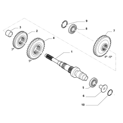 FIAT Doblo 2011-2022 Transmission Gears Ring