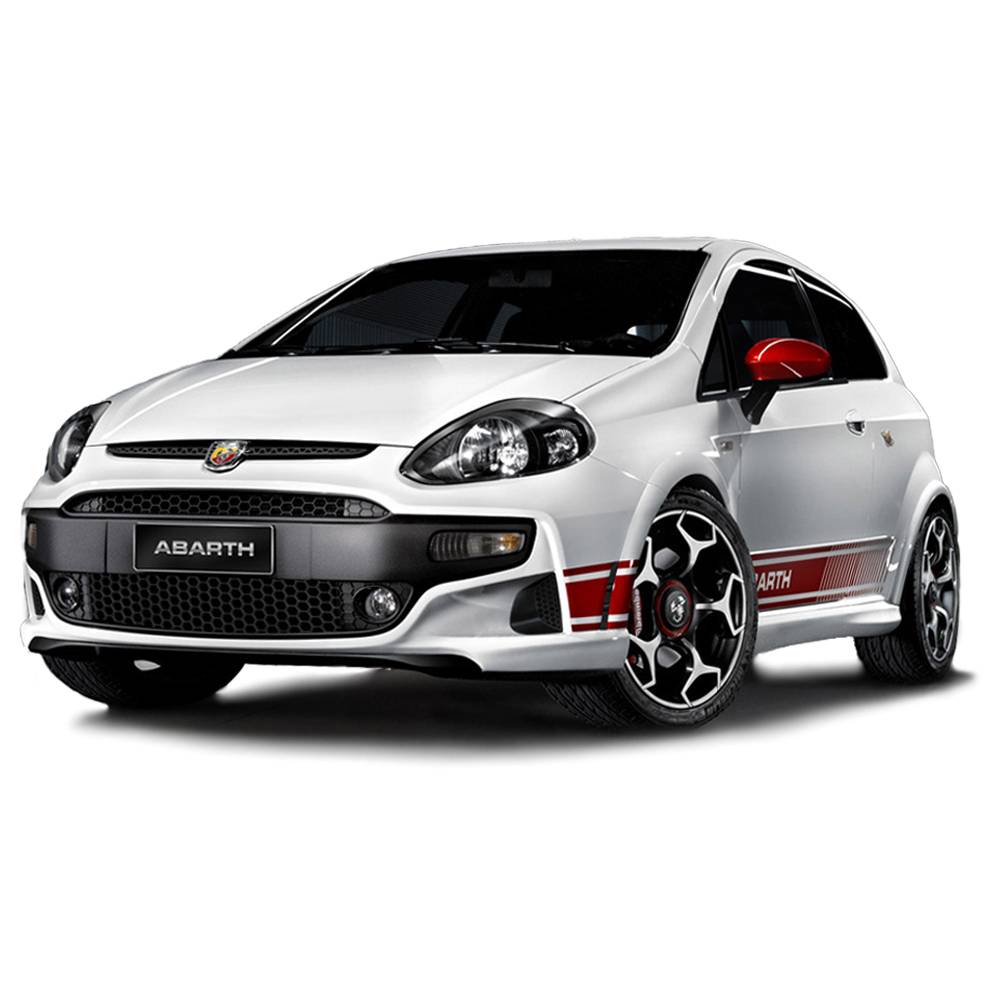 thumbnail image 2 of Deluxe Tailored Carpet Mat Set For Fiat Punto EVO 2010-2012 & Abarth - 4 Piece, Polyester 2 of 5
