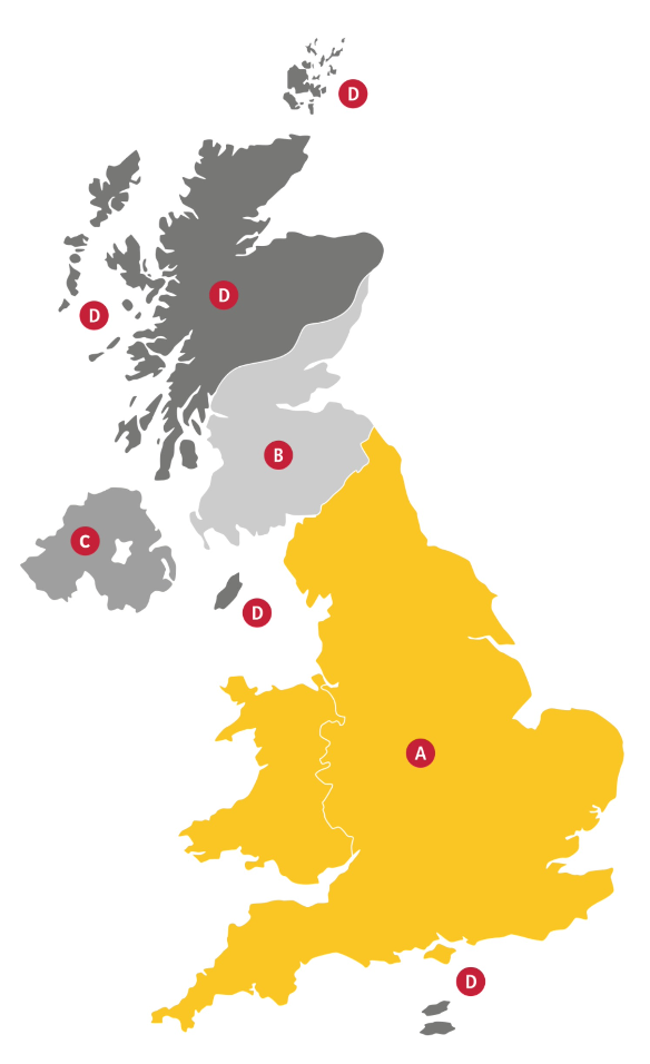 DHL-Zone-Map DHL Delivery Information