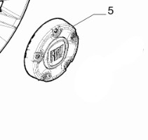 FIAT Doblo 2023-Present Wheel Cap