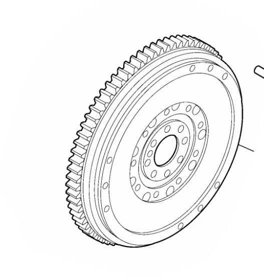 FIAT 500X 1.6 2016-Present Flywheel